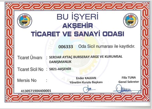 ticaret odası kaydı